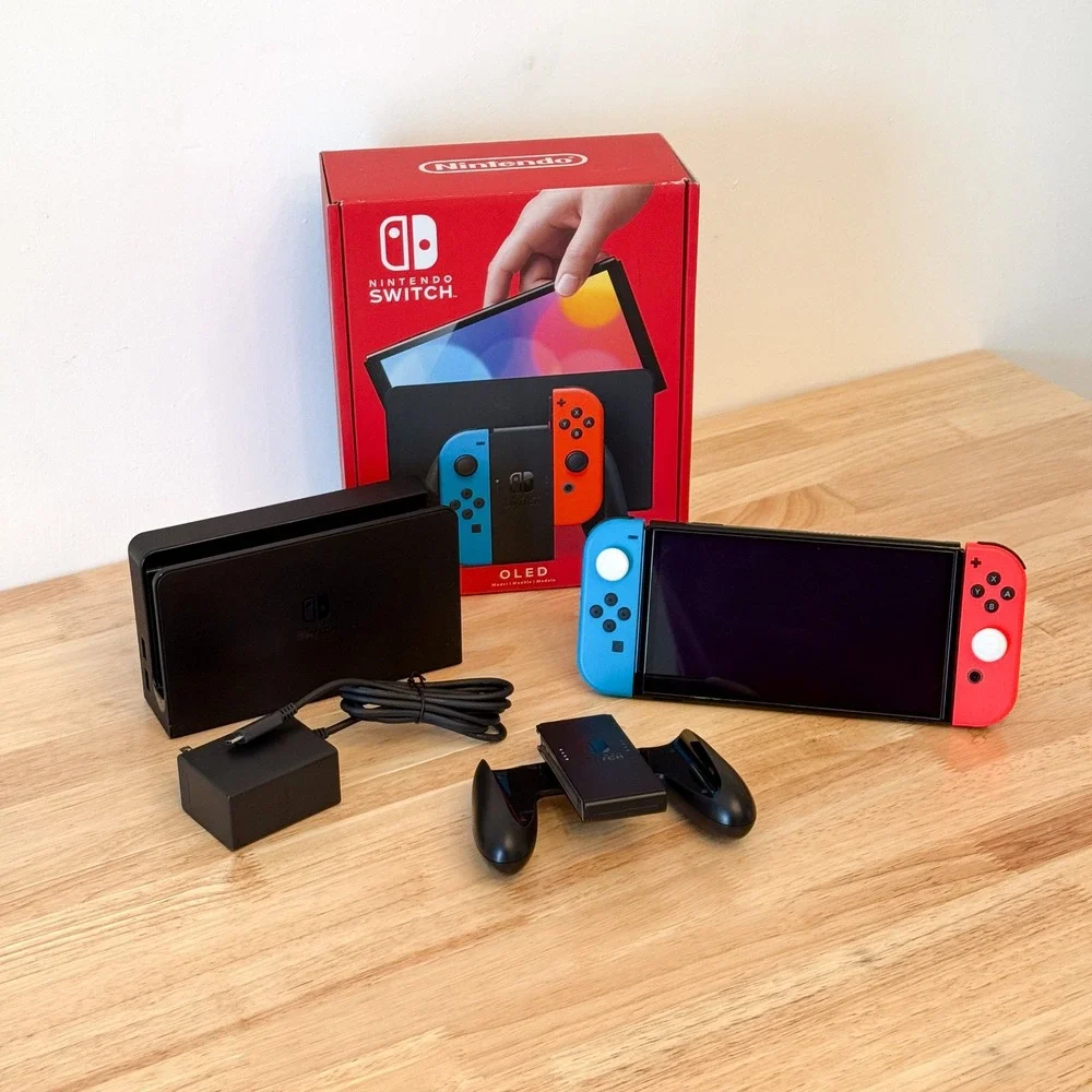 Nintendo Switch OLED 256GB in Box (HEG-001) | Tested - Working